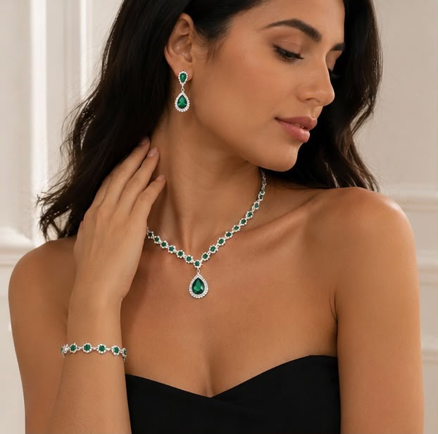 Set di Grazia™ – Collana, Orecchini e Bracciale